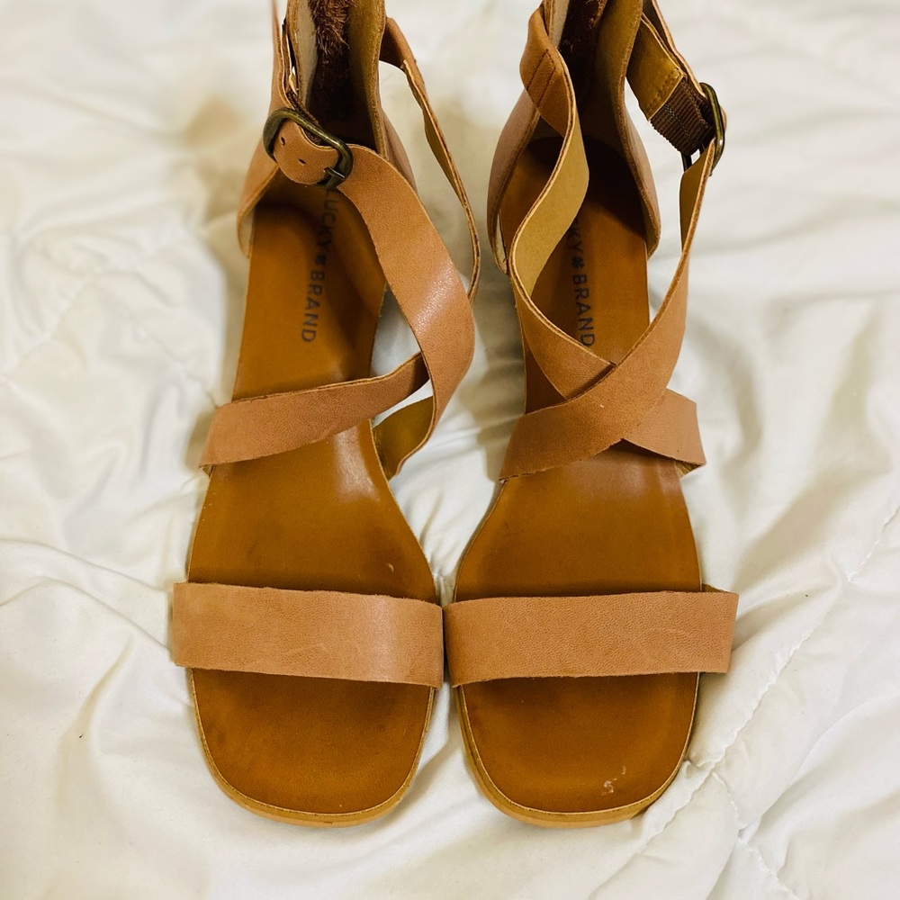 Lucky Brand Wedge Sandals